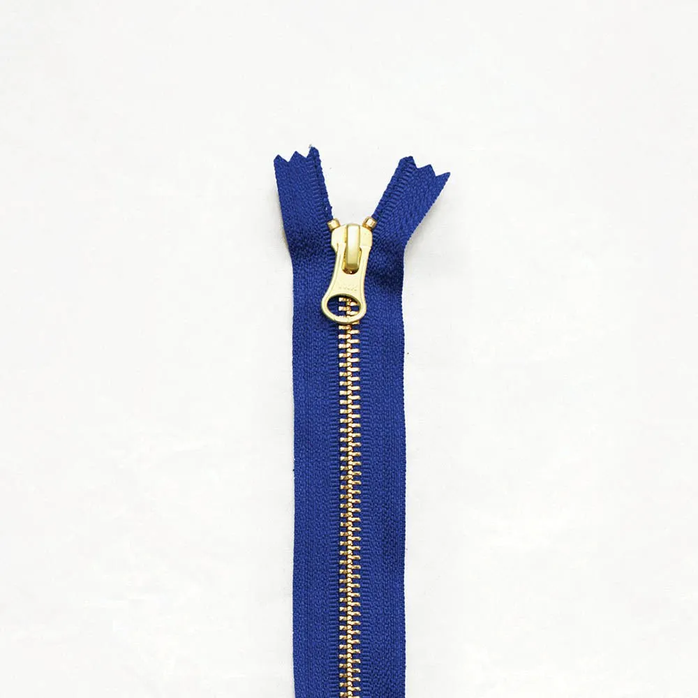 14" Brass Zippers - Wholesale
