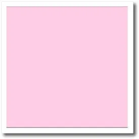 3dRose Bubblegum Pink-Iron on Heat Transfer, 10 by 10", for White Material (ht_30673_3)