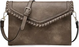 AMELIE GALANTI womens small crossbody strap handbag bag,Soft Leather Fabric Delicate Durable Fashion Design