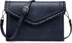 AMELIE GALANTI womens small crossbody strap handbag bag,Soft Leather Fabric Delicate Durable Fashion Design