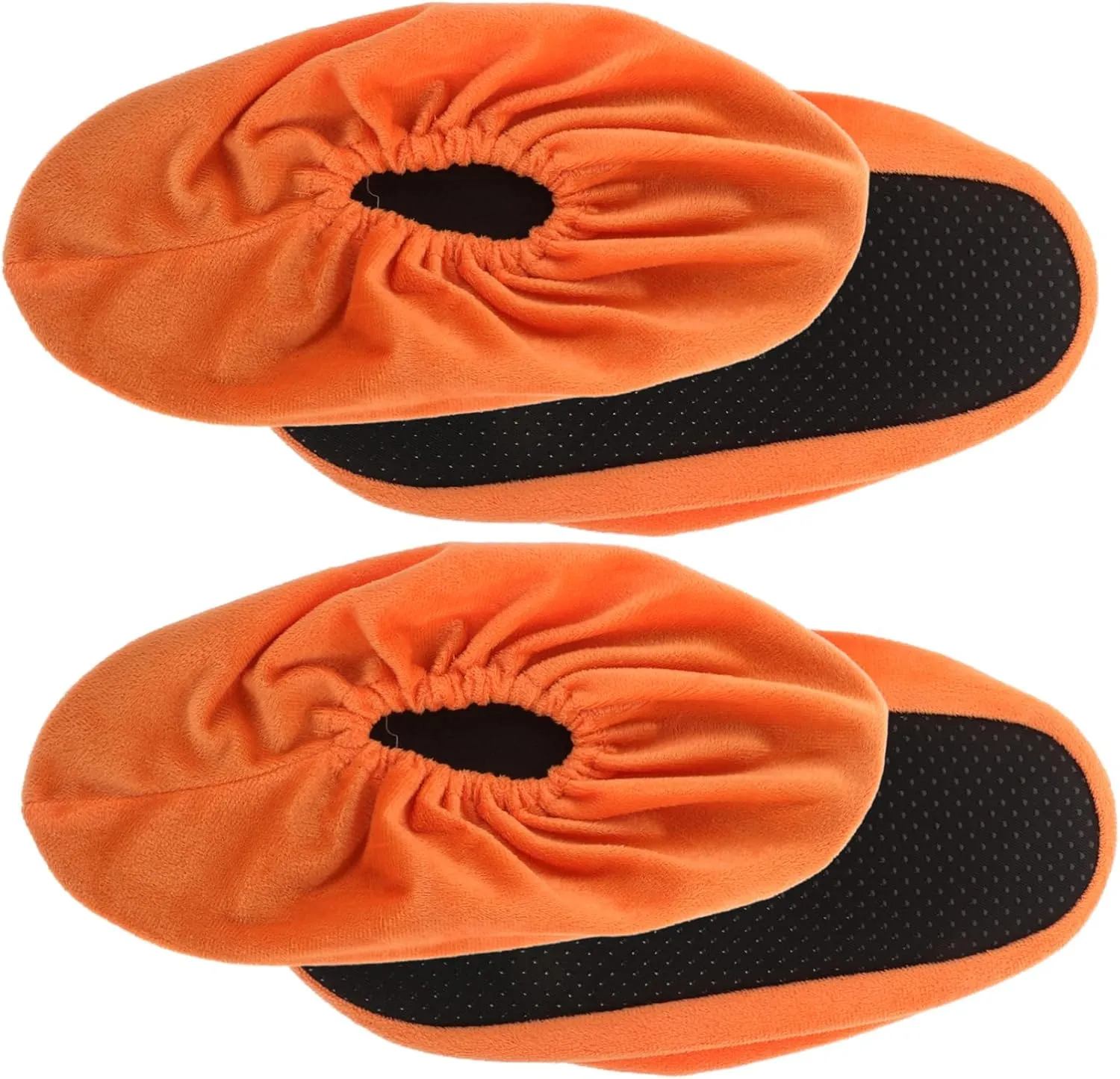 Bowling Equipment 2 Pairs of Soft Washable Shoe Covers for Indoor Bowling Non-Slip Sole for Safety