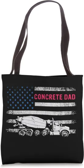 Concrete Finisher Design for Construction Cement Worker Tote Bag