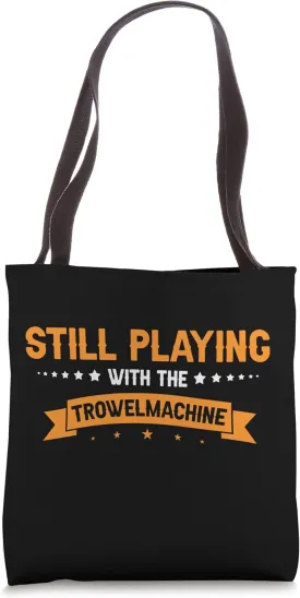 Concrete Finisher Design for Construction Cement Worker Tote Bag