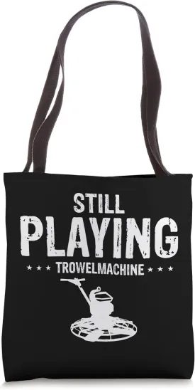 Concrete Finisher Design for Construction Cement Worker Tote Bag