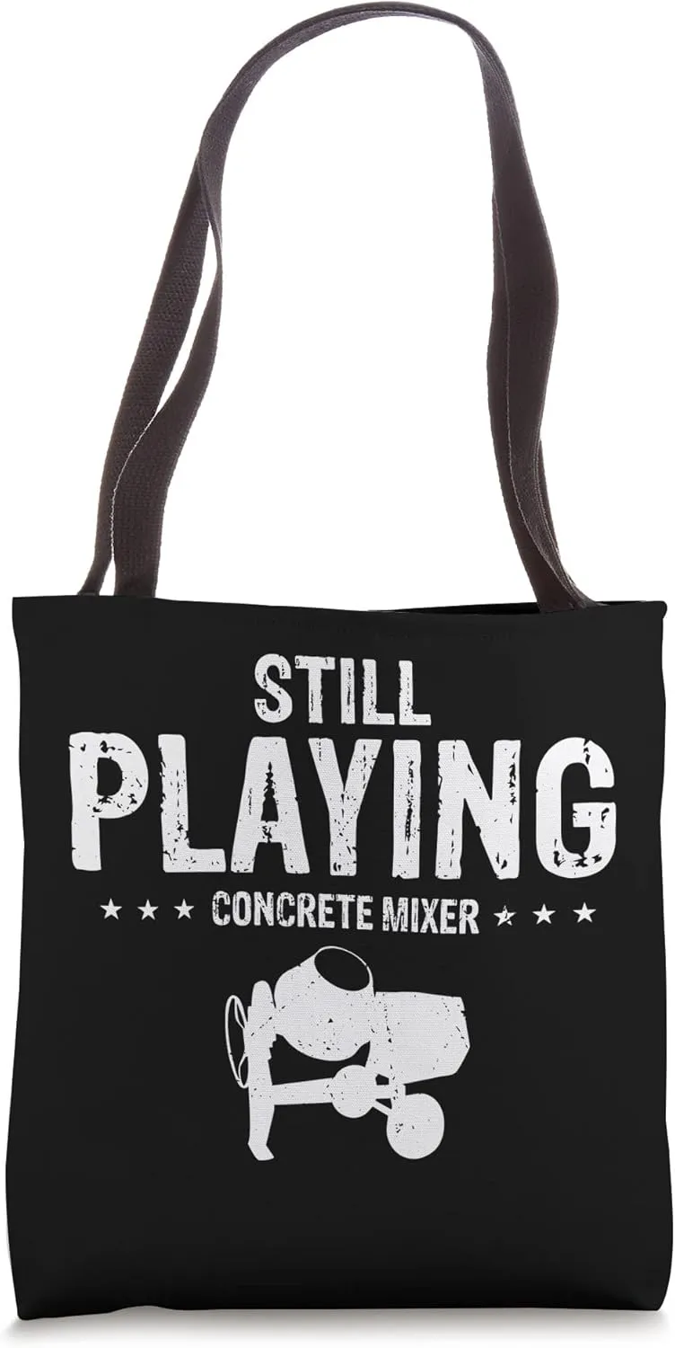 Concrete Finisher Design for Construction Cement Worker Tote Bag