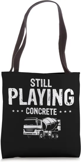 Concrete Finisher Design for Construction Cement Worker Tote Bag