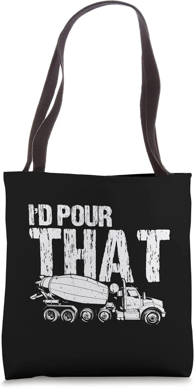 Concrete Finisher Design for Construction Cement Worker Tote Bag