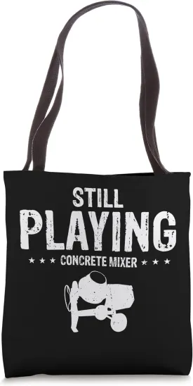 Concrete Finisher Design for Construction Cement Worker Tote Bag