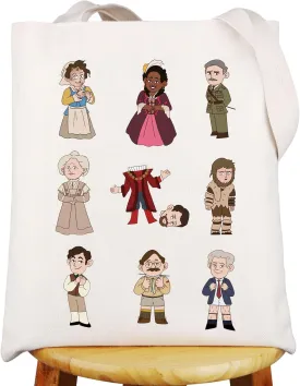G2TUP British Sitcom Tote Bag Pat Butcher Captain Havers Mary Humphrey Gift Horror TV Series Shoulder Bag