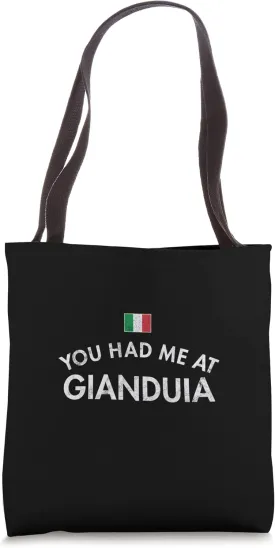 Gianduia Ice Cream Shavings Chocolate Dairy Soft Serve Cone Tote Bag