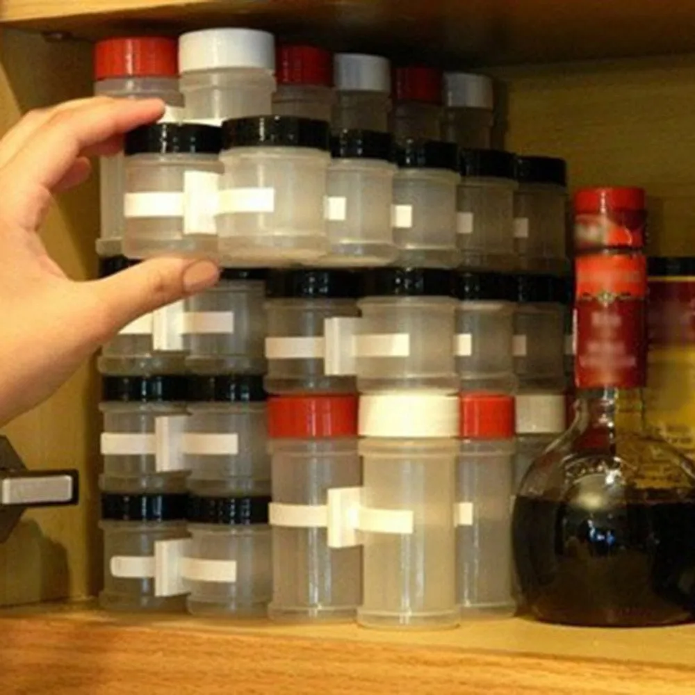 Kitchen Store Spice Organizer Lightweight Storage Rack Shelf Rack Kitchen Spice Seasoning Carrier Bottle Holder Gripper