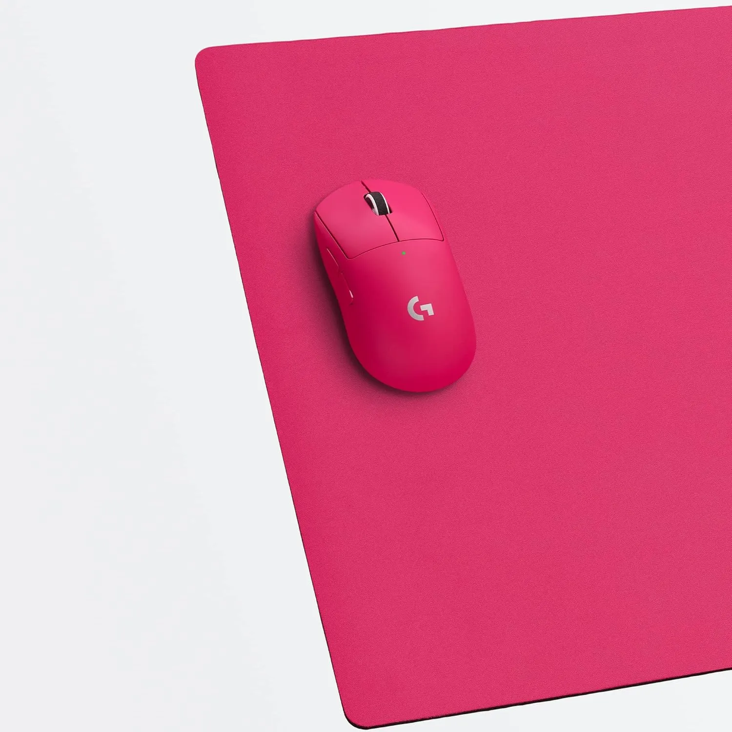 Logitech G840 XL Cloth Gaming Mouse Pad - 0.12 in Thin, Stable Rubber Base, Performance-Tuned Surface - Magenta