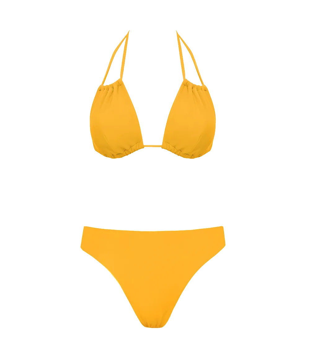Low Versatile   Skyline Slim Bikini Set