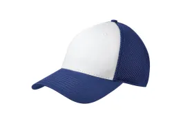 NE204 Gypsum New Era® - Snapback Contrast Front Mesh Cap