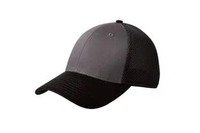 NE204 Gypsum New Era® - Snapback Contrast Front Mesh Cap