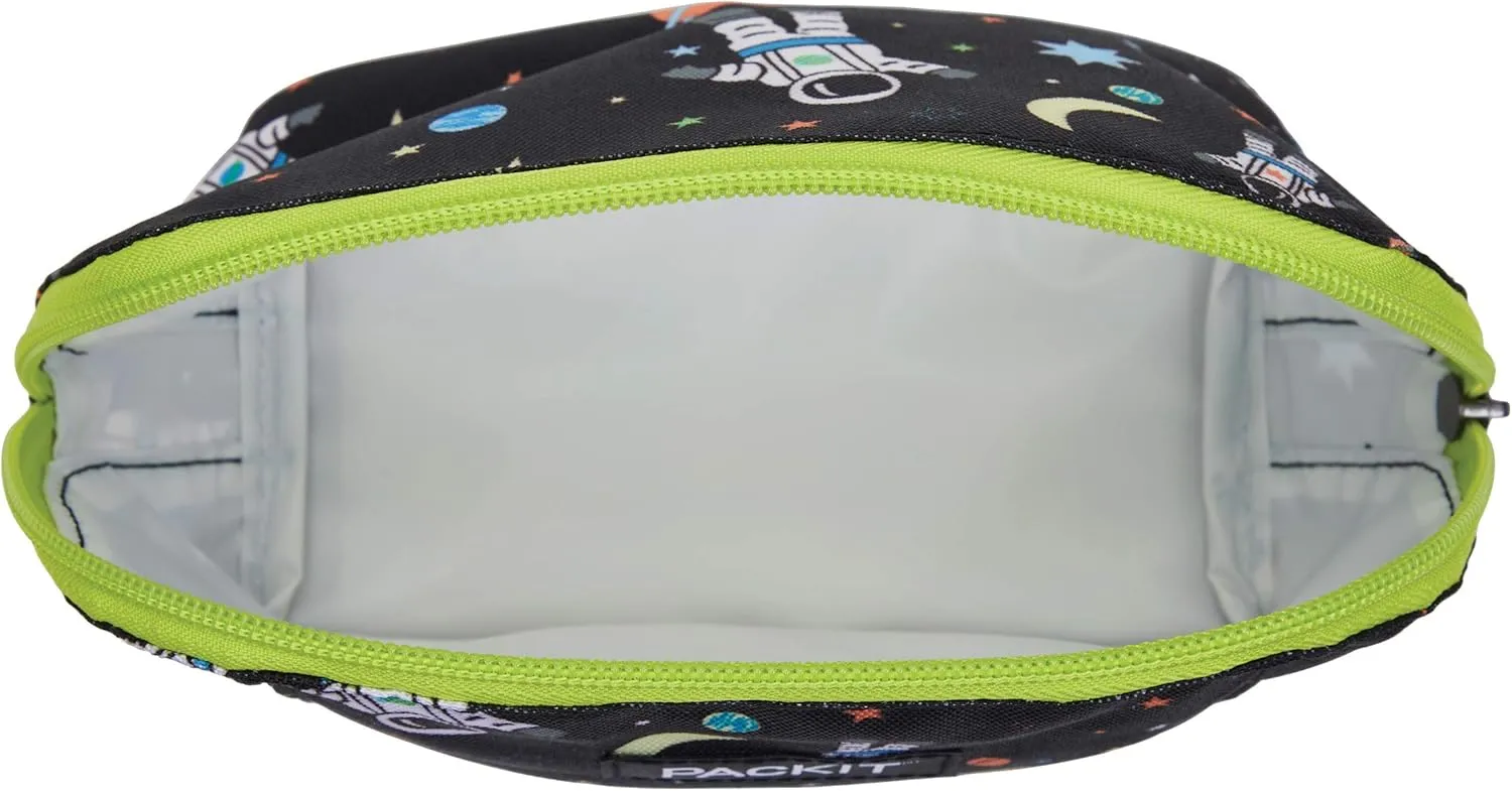 PackIt Freezable Snack Bag, Built with EcoFreeze Technology, Foldable, Reusable, Zip Closure Locks in Cool Dry Air, Perfect for Babies, Kids, Adults of all Ages, and Fresh Snacks On the Go