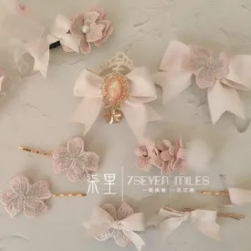 Plumblossom Glow    Hair Accessory Kawaii Academia Y2K Cottagecore Coquette Fairycore Dollette Princesscore