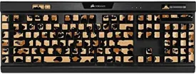 Skinit Decal Skin Compatible with K95 RGB Platinum Mechanical Gaming Keyboard - Skinit Originally Designed Leopard Spots Design
