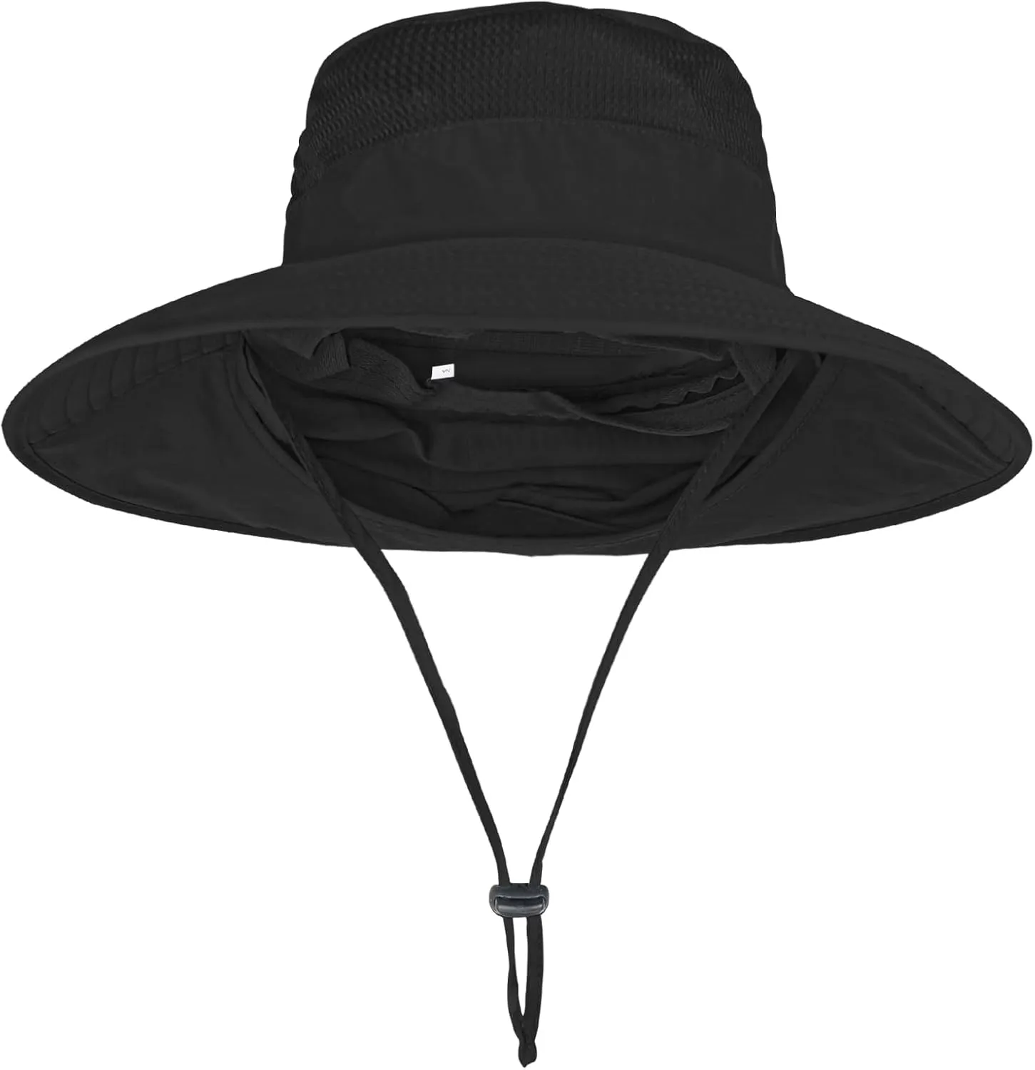 Sun Hats for Men Women Fishing Hat UPF 50  Breathable Wide Brim Bucket Hats Summer UV Protection Safari Hat with Neck Flap