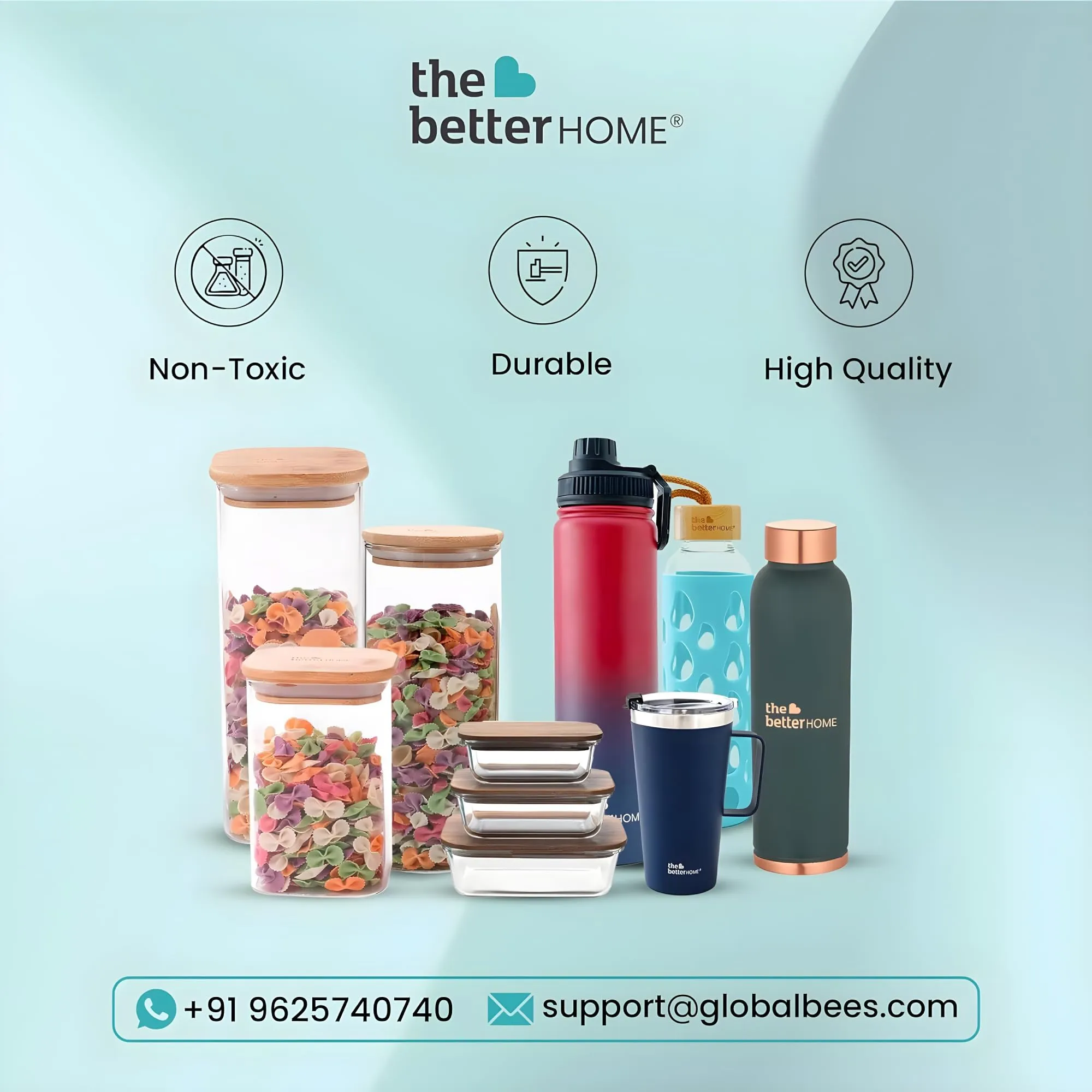 The Better Home Zest Water Glasses Set of 4 (300ml Each) | Juice Glasses | Lead Free Drinking Glasses | Kaanch Ke Glass | Kitchen Gift Items | Cold Drink Glass | Cocktail Glass | Housewarming Gifts