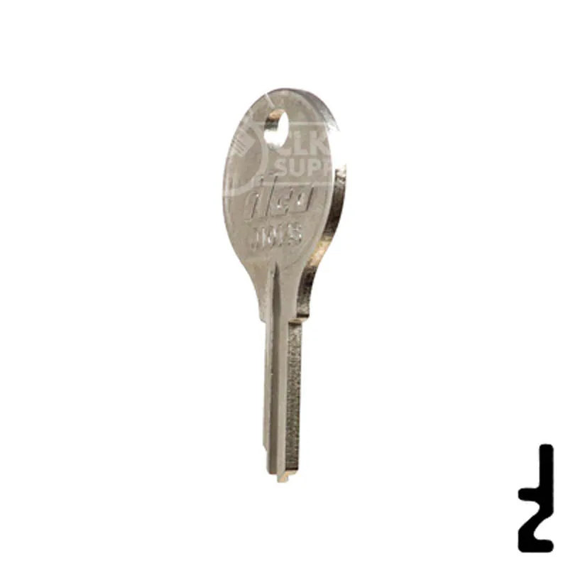 Uncut Key Blank | Eagle | 01014S