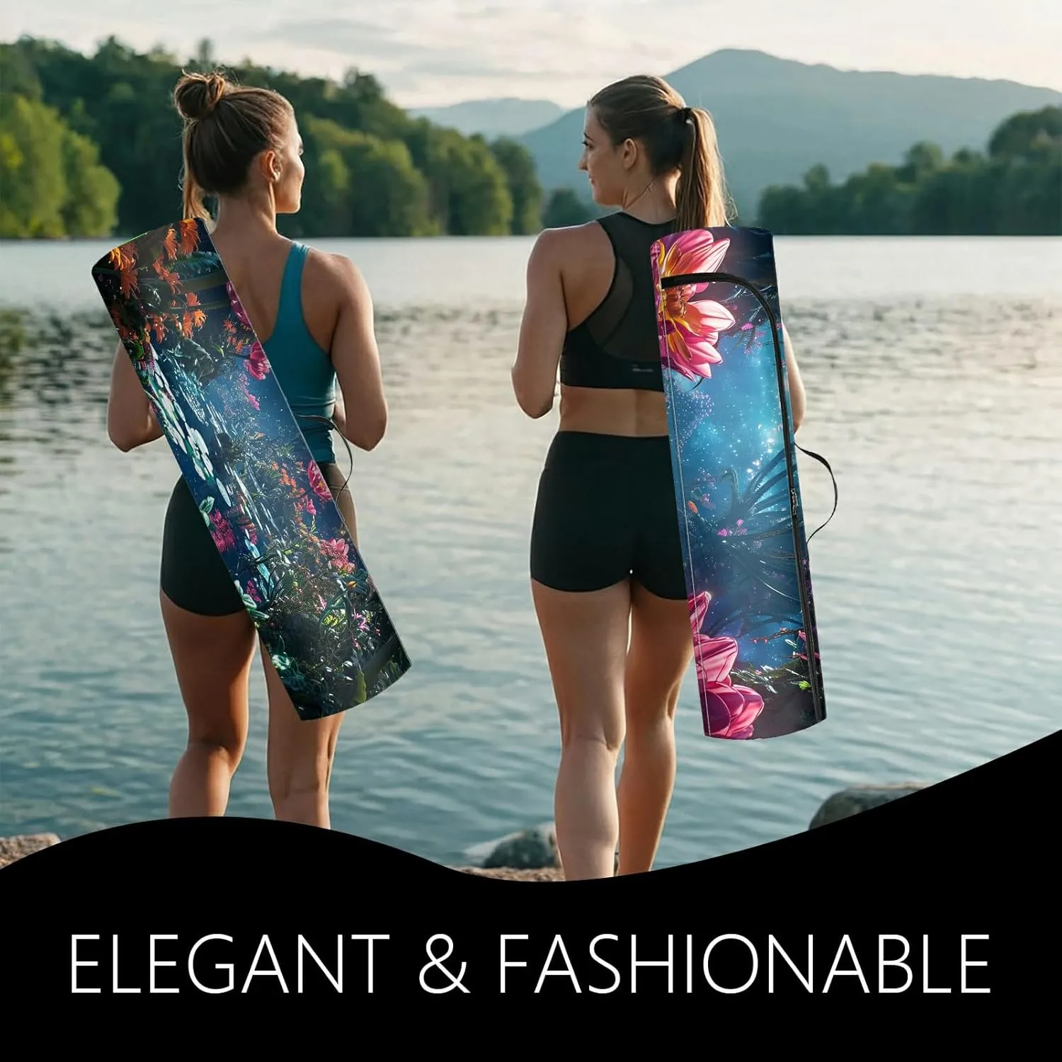Yoga Mat Bag for Women Men